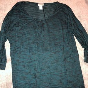 Maternity scoop neck